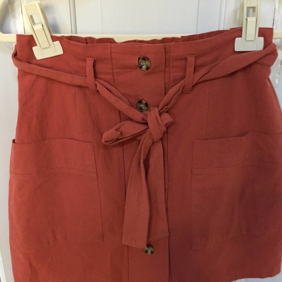 One Clothing Button Down Skirt - Picture 5 of 13